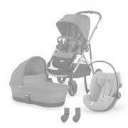 Gazelle 3in1 - Moss Green/Moon Black